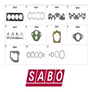 Jogo Junta Superior Agile Celta Cobalt Corsa 1.4 8v 79357 - Imagem 3