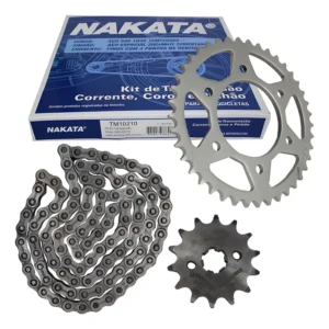 Kit Coroa Corrente Pinhão Factor Fazer 150 2023 Nakata-TM10210