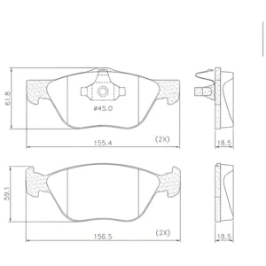 PASTILHA FRAS-LE PD/90