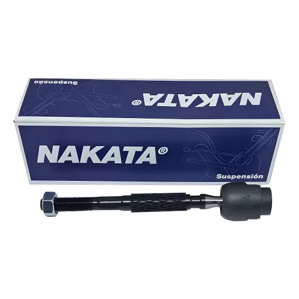 TERMINAL AXIAL NAKATA N6015 com embalagem Nakata - Vista superior com textura detalhada