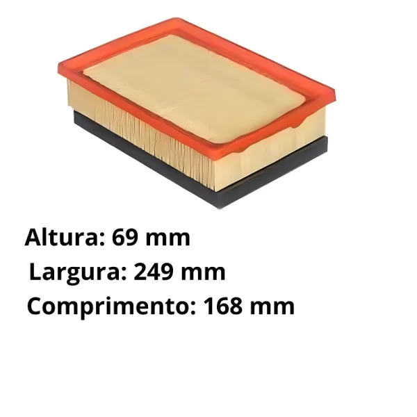FILTRO AUTHOMIX FAR8108 com embalagem lacrada e original