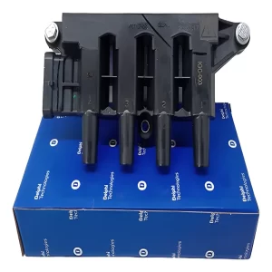 BOBINA IGNIÇÃO UNO 1.4 DELPHI CE20132 VISTA SUPERIOR ORIGINAL