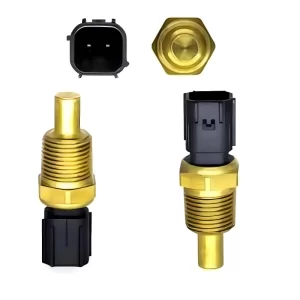 Conjunto SENSOR TEMPERATURA VALCLEI - múltiplas vistas incluindo conector e base hexagonal
