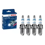 Imagem do JOGO DE VELAS DE IGNIÇÃO CELTA CORSA PRISMA S10 BOSCH F000KE0P32 com embalagem original