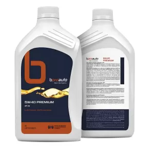 Oleo Motor 5W40 Bproauto embalagem 1 litro Premium Sintetico