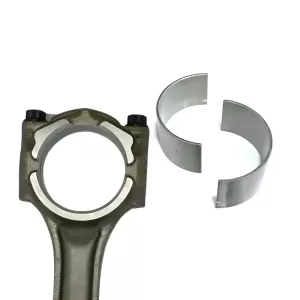 BRONZINA DE BIELA STD S10 2.8 MWM aplicada em biela do motor - exemplo de montagem