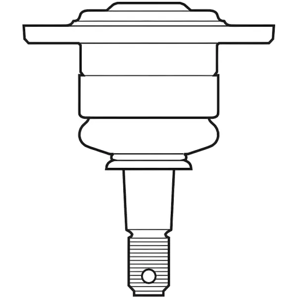 Pivô Nakata N3012 peça dianteira superior para Blazer e S10 montagem esquerda ou direita