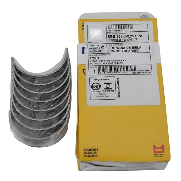 BRONZINA DE BIELA 0,25 conjunto completo para bielas