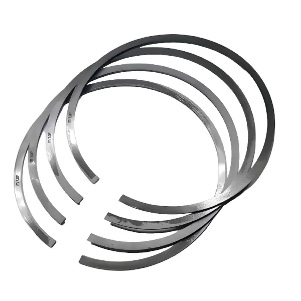ANEL PISTÃO METAL LEVE STD — perfil e acabamento
