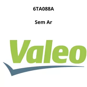 RADIADOR GOL PARATI VALEO 6TA088A — identificação do código, SEM AR, peça original
