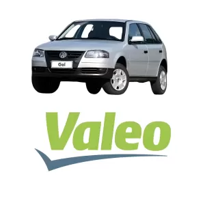 RADIADOR GOL PARATI — aplicação VW Gol/Parati 1.0 SEM AR, VALEO 6TA088A