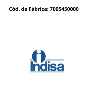 CARCAÇA BOMBA D’ÁGUA AP INDISA 7005450000 – referência do código e logomarca Indisa