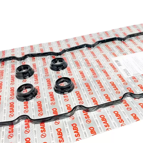 JUNTA TAMPA VÁLVULAS SABÓ 75505 perfil fino sobre embalagem original