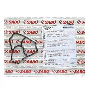 JUNTA SABÓ 76090 embalagem original suporte filtro de óleo