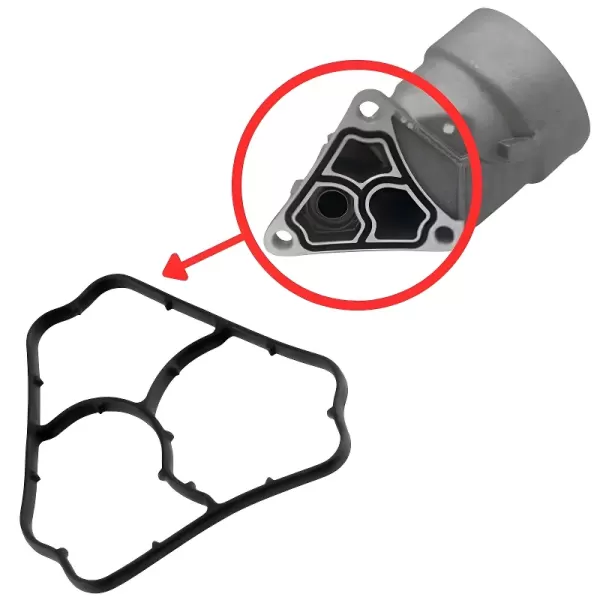 JUNTA SABÓ 76090 aplicada no suporte do filtro de óleo FIAT