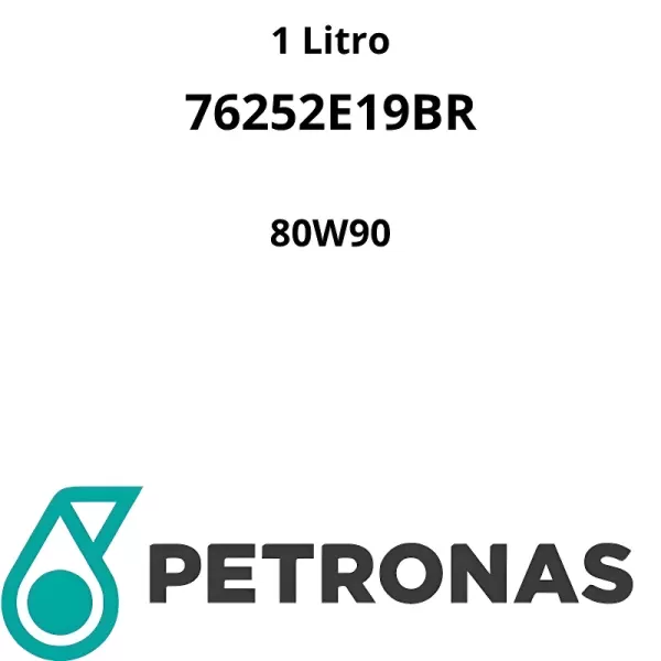 Diferencial hipoide com Óleo Petronas 76252E19BR mostrando proteção E.P.