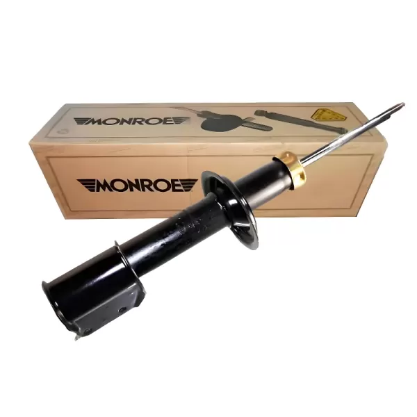 AMORTECEDOR DIANTEIRO FIORINO MONROE 808031MM — vista da haste e pontos de fixação (E/D)