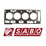 Imagem frontal da JUNTA SABÓ 82293 com vedação em fibra sem amianto