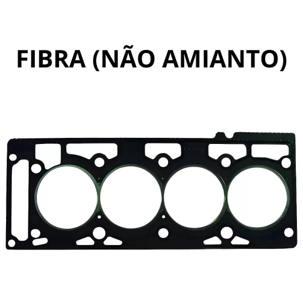 Detalhe técnico da JUNTA SABÓ 82293 para motores Zetec Rocam 1.6 8V