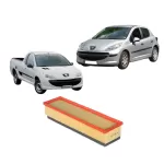 Compatibilidade filtro de ar motor 207 Hoggar Tecfil ARL5055