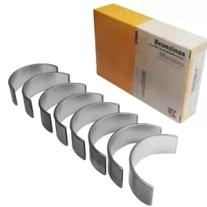 BRONZINA DE BIELA METAL LEVE BB1283J STD para motor VW 1.0 EA111 — MEDIDA STD, AJUSTE PERFEITO e MENOR ATRITO