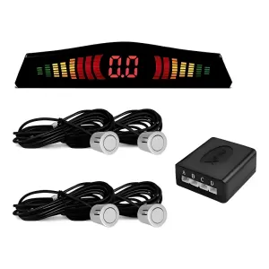 Foto dos sensores + display aceso