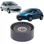 ROLAMENTO TENSOR CORREIA SKF VKM4912 aplicado em Peugeot 206 e 207, garantindo ajuste perfeito e eficiência