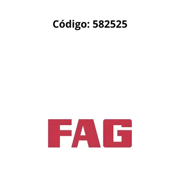 Embalagem original FAG com o ROLAMENTO RODA FAG 582525 lacrado