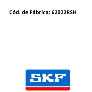 Rolamento para Alternador 6202-2RSH SKF - Imagem 6
