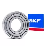ROLAMENTO FIXO SKF 62052Z detalhe da blindagem metálica dupla 2Z