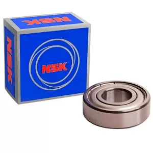 ROLAMENTO RÍGIDO 6205-ZZ NSK vista frontal 25×52×15