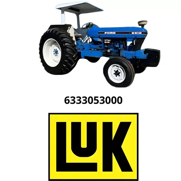Detalhe técnico do Kit embreagem LUK 6333053000 instalado em trator Ford 6610.