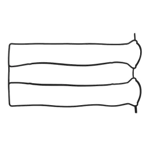 Junta tampa SABÓ 75612 instalada na tampa de válvulas do motor 1.4 16V Zetec