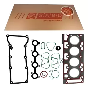 Jogo de Juntas Superior SABÓ 79377 para Ford Ecosport 1.0 8V Zetec Rocam — vedação do motor
