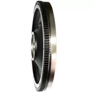 VOLANTE MOTOR PARTIUM 82062910 perfil lateral evidenciando espessura e CREMALHEIRA 133-D