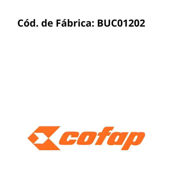 Kit de 4 peças BUCHA EIXO TRAS. COFAP BUC01202 em embalagem original
