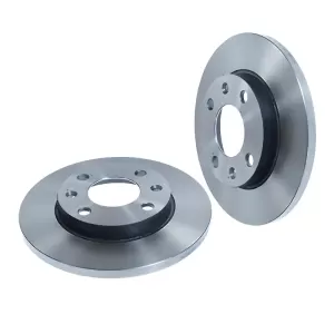 DISCOS FREIO HIPERFREIOS HF298 — vista frontal do par com furações originais.