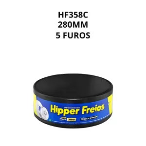 Detalhe do acabamento dos DISCOS HIPPER FREIOS HF358C