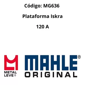 PLUG E CONEXÕES DO ALTERNADOR MAHLE MG636