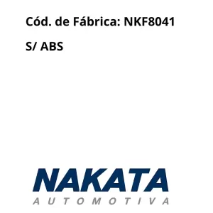 CUBO RODA NAKATA NKF8041 - Peça pronta para instalação.