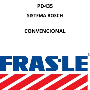 PASTILHAS FREIO FRAS-LE PD435 — EMBALAGEM ORIGINAL FRAS-LE LACRADA