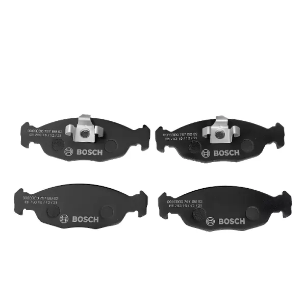 PASTILHAS FREIO BOSCH 0986BB0787 jogo completo 4 peças