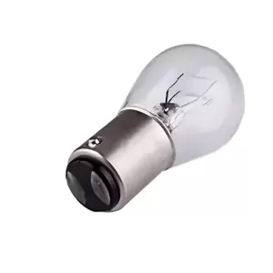 Close da lâmpada individual do kit 10 LÂMPADAS PHILIPS 12499CP modelo P21W 12V.