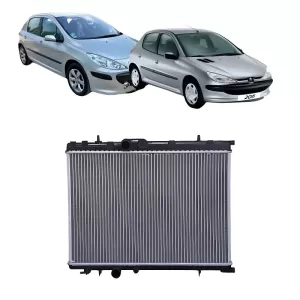 radiador agua visconde 12751 lateral com suportes de fixação