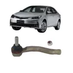 TERMINAL DIREÇÃO VIEMAR 335332 montado na suspensão Toyota