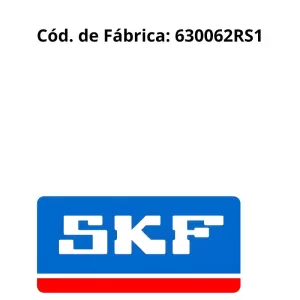 ROLAMENTO SKF 63006-2RS1 peça original em embalagem lacrada