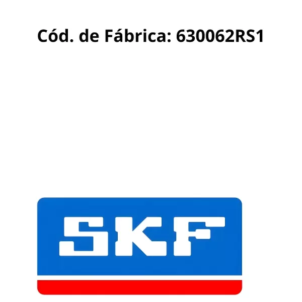 ROLAMENTO SKF 63006-2RS1 peça original em embalagem lacrada