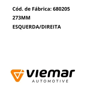 Comparação técnica da BARRA AXIAL VIEMAR 680205 para Corolla e Fielder
