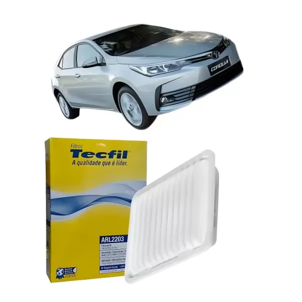 FILTRO AR TECFIL ARL2203 compatível com Corolla e RAV4
