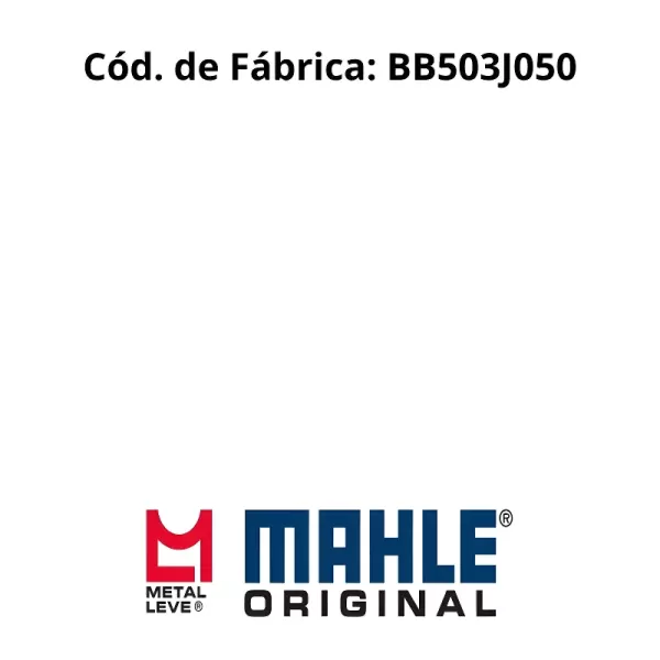 JOGO DE BRONZINAS METAL LEVE BB503J050 com garantia Apollo Auto Peças